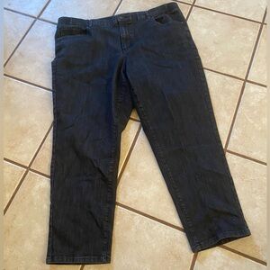 (A88) Womans Black Jeans Plush Size 22W by d. Jeans